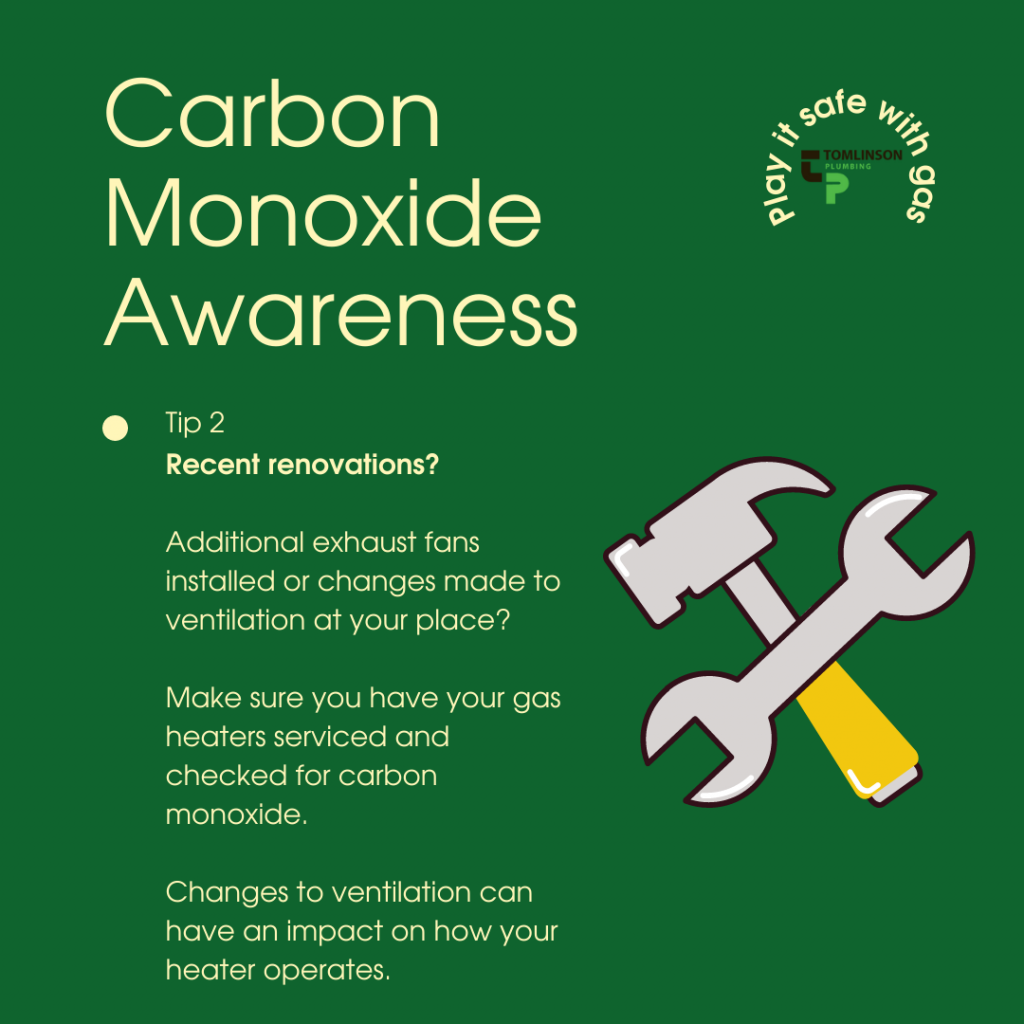 Carbon Monoxide Awareness | Tomlinson Plumbing | Torquay | Geelong | Ocean Grove | Barwon Heads